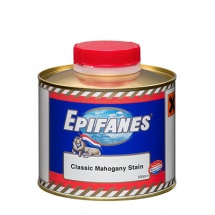  Epifanes EPIF-MS Mahogany Stain - Epifanes Mahogany Stain is a quick drying rich red/brown coloured stain to be applied on bare wood.