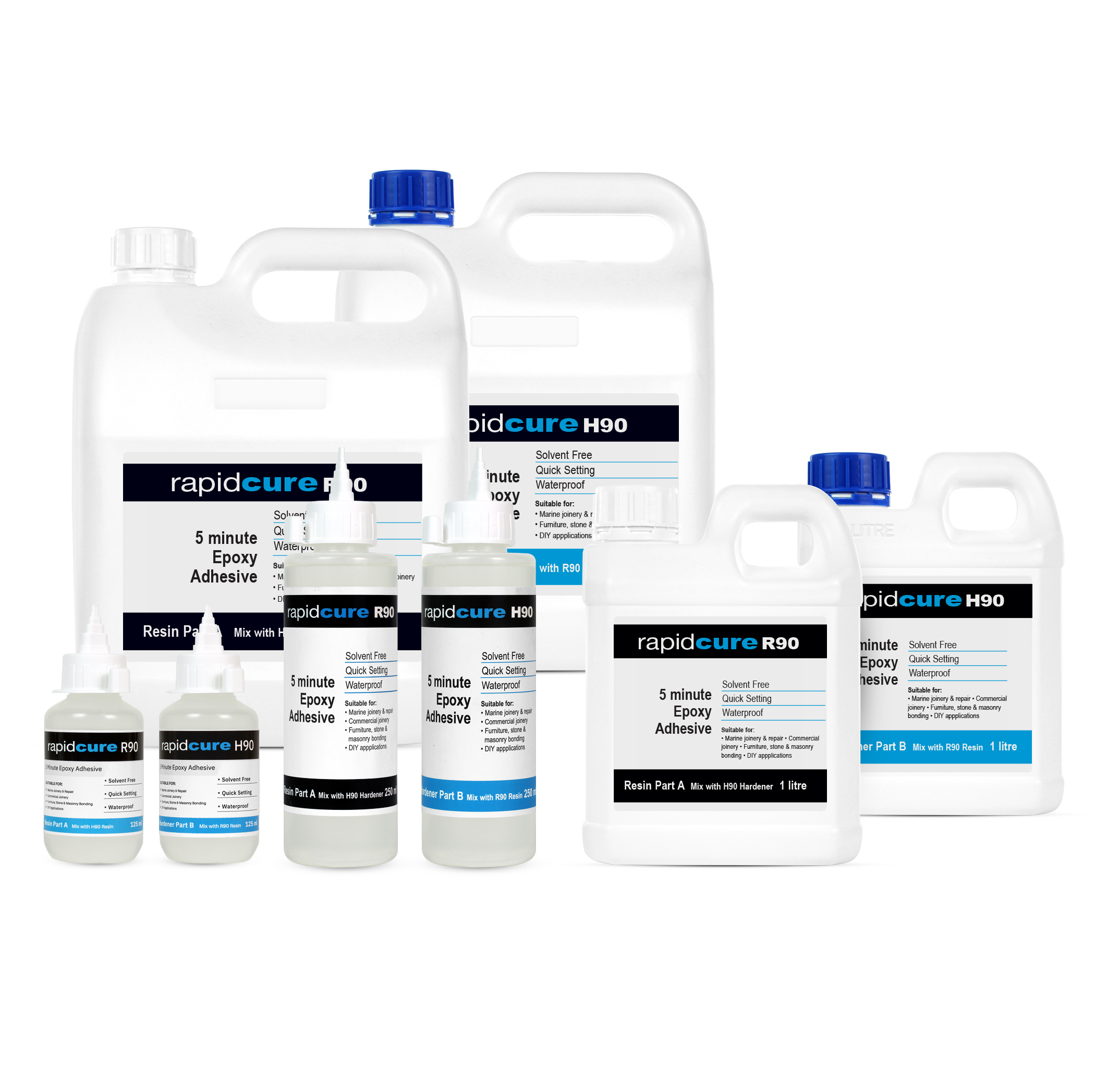 Techniglue R90 Product Range Full