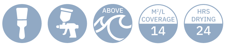 Woodfinsh Gloss Atl Blue