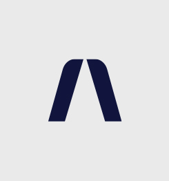 ATL A brandmark in Midnight Navy