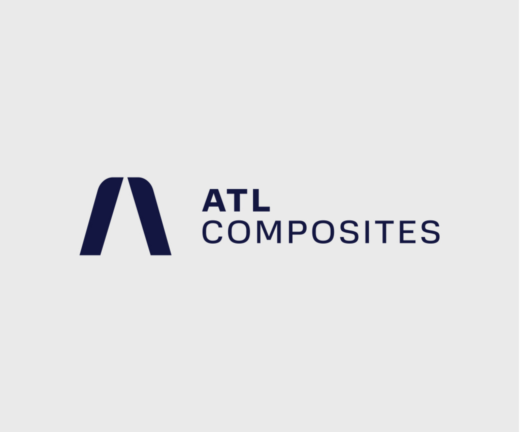 ATL Composites primary logo in Midnight Navy