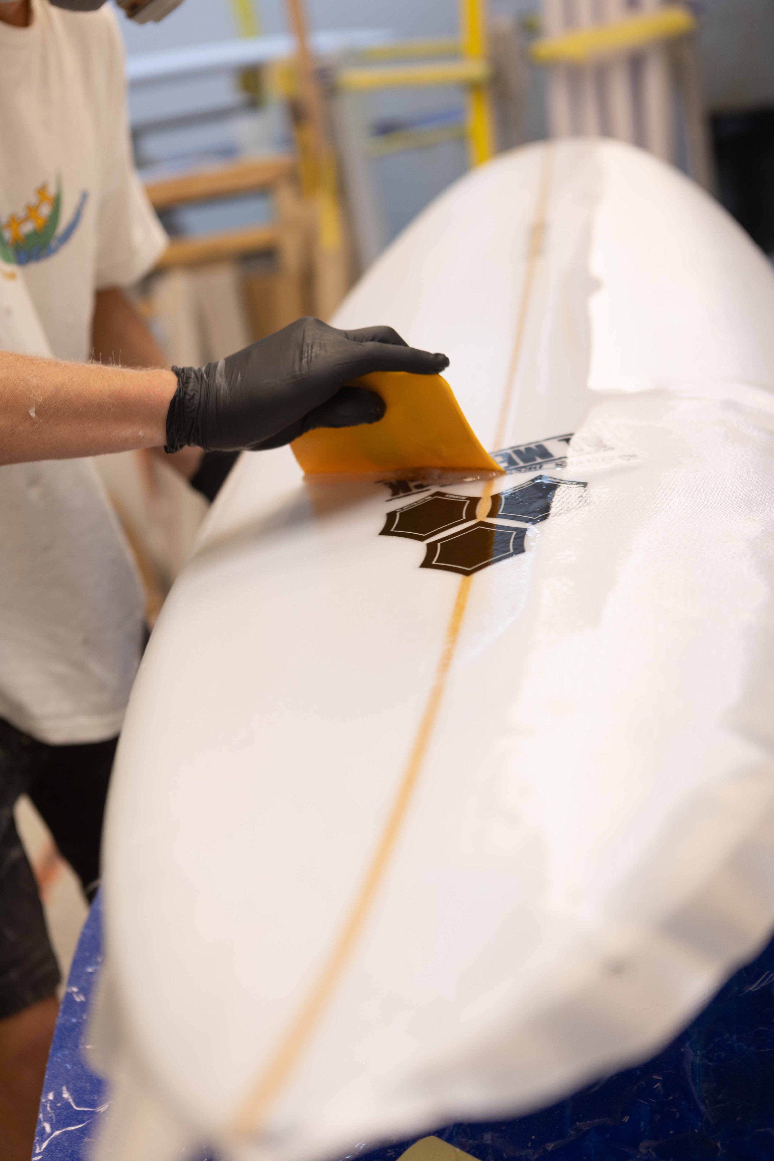 Robot sanding detail