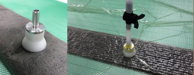Flowstrip resin feed channel