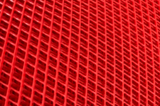 Close-up swatch of the Resinflow 60 extruded mesh structure